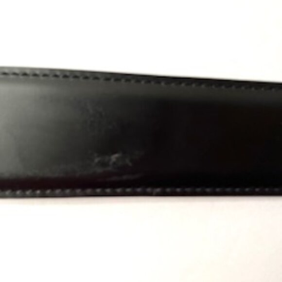 Ferragamo Vintage Women’s Belt, Black Metal Buckle - Picture 5 of 6